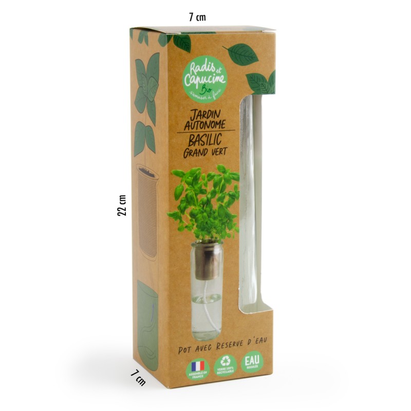 Kit hidroponic cu Busuioc verde BIO