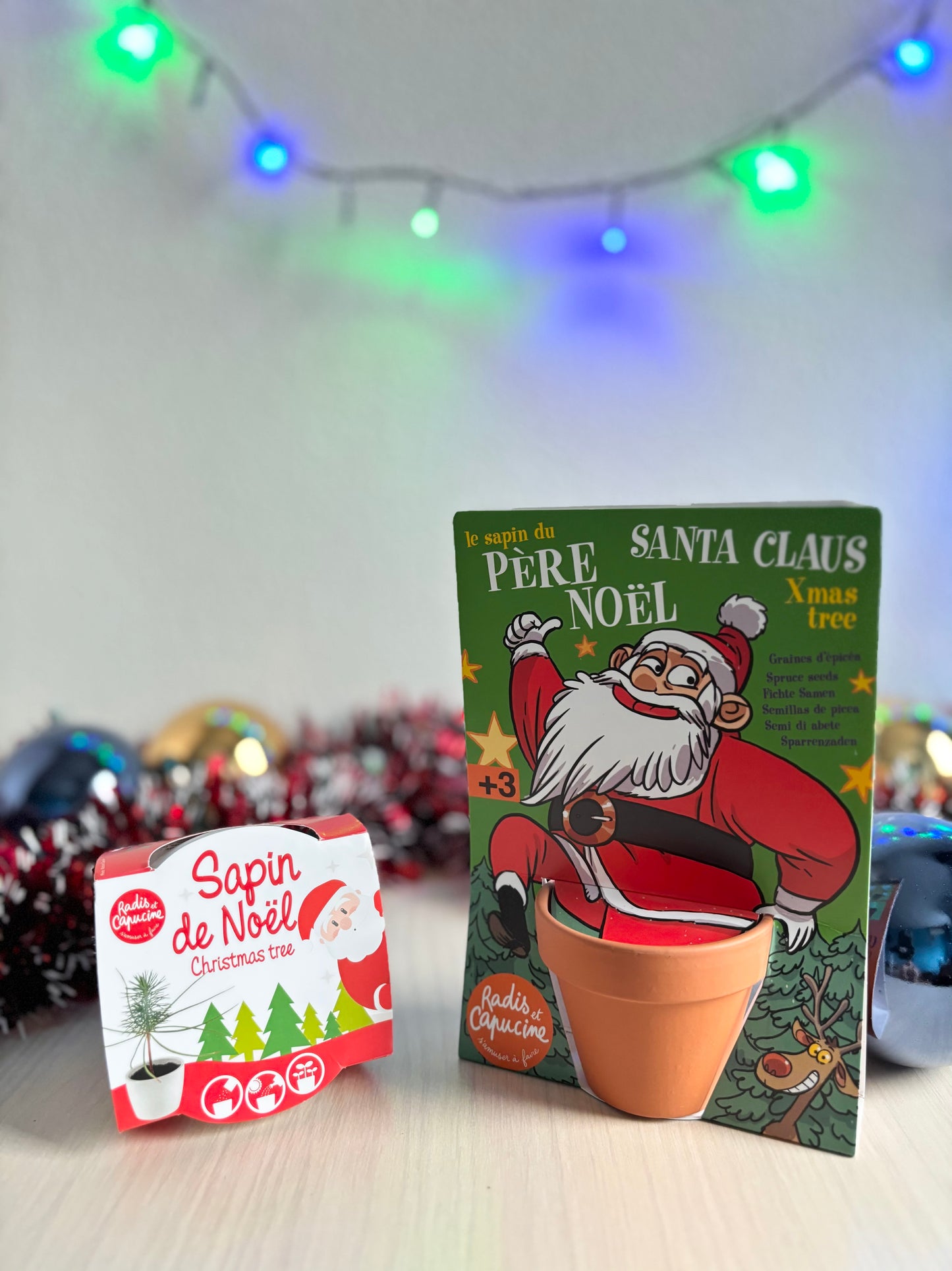 Kit de plantat cu Pin - Mos Craciun