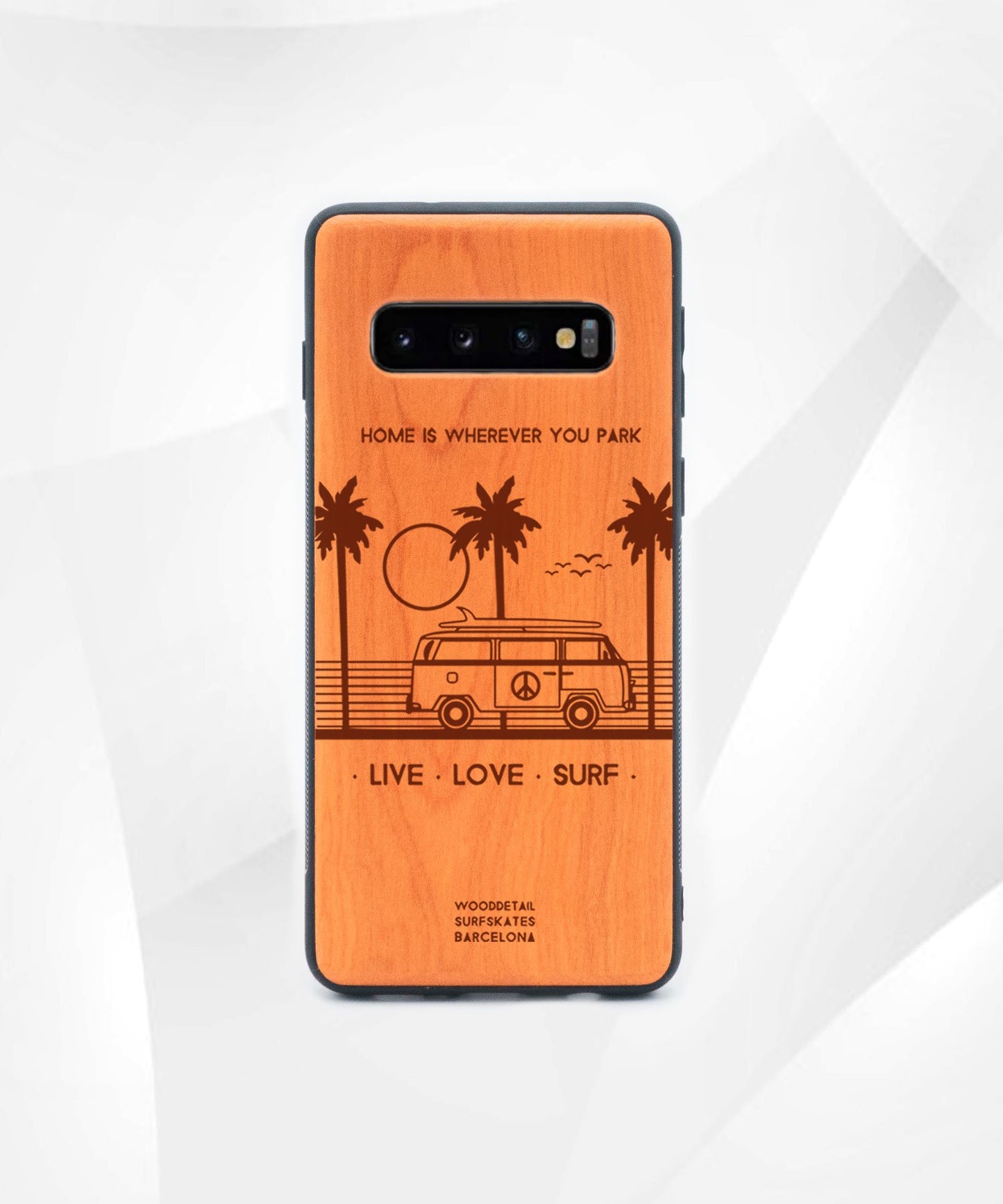 Carcasa din lemn Samsung Galaxy S10