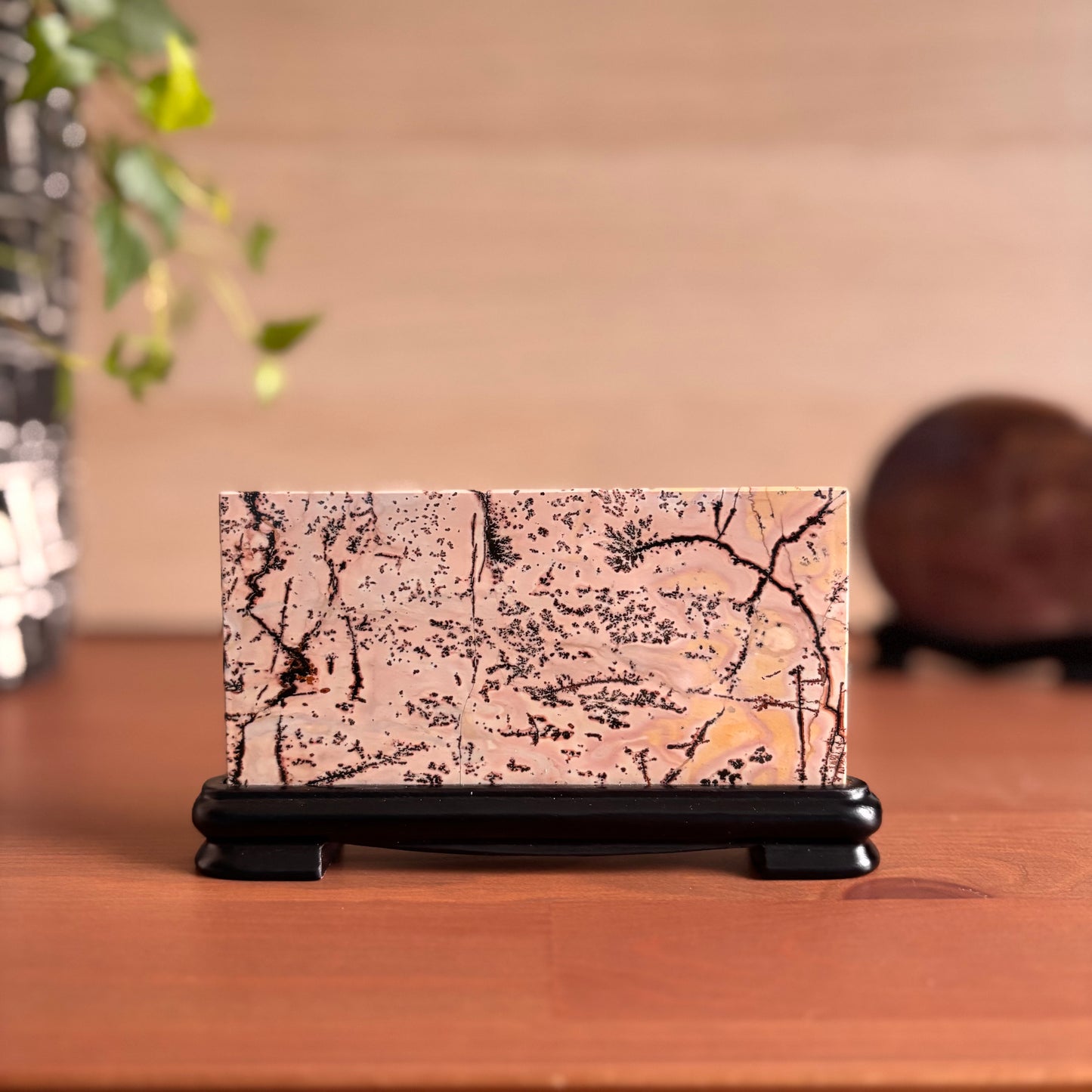 Piatra ornamentala cu model Guohua - Landscape 14 x 8 cm